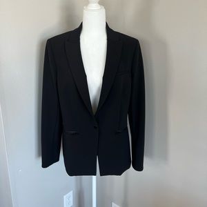 Veronica Beard Black Scuba Dickey Jacket